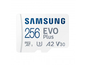 Flash Card Samsung 256GB micro SD Card EVO+ with Adapter MB-MC256KA/EU